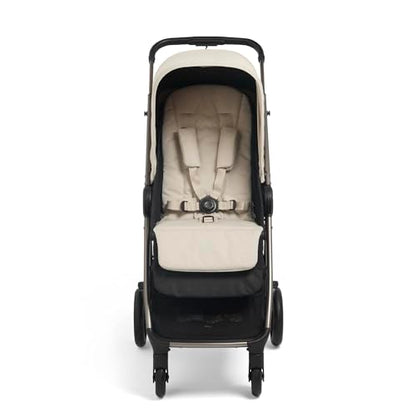 Mamas & Papas Libro, Lightweight Travel Stroller, Buggy, One Handed Fold, Compact Storage, Lie-Flat Seat, Newborn to 4 Years, Morell