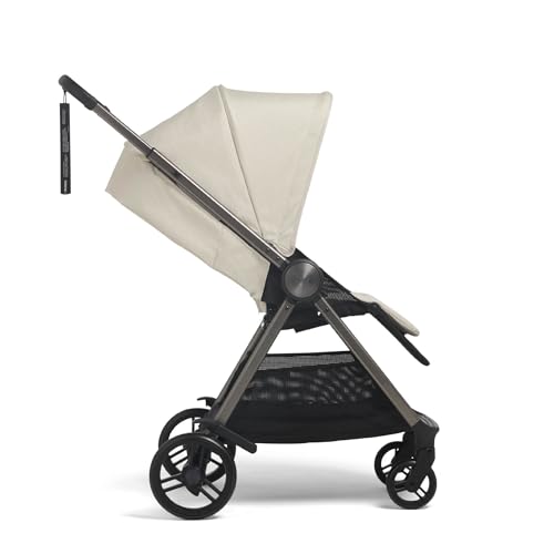 Mamas & Papas Libro, Lightweight Travel Stroller, Buggy, One Handed Fold, Compact Storage, Lie-Flat Seat, Newborn to 4 Years, Morell