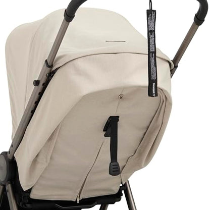 Mamas & Papas Libro, Lightweight Travel Stroller, Buggy, One Handed Fold, Compact Storage, Lie-Flat Seat, Newborn to 4 Years, Morell