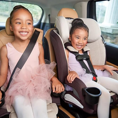 Safety 1st Everslim DLX All-in-One Convertible Car Seat, 4 Modes of use: Rear-Facing, Forward-Facing (22–65 lbs), Belt-Positioning Booster (40–100 lbs), Backless Booster (40–100 lbs), Dunes Edge