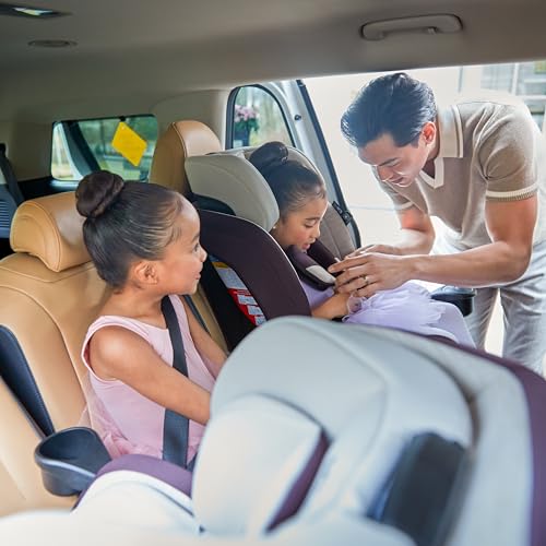 Safety 1st Everslim DLX All-in-One Convertible Car Seat, 4 Modes of use: Rear-Facing, Forward-Facing (22–65 lbs), Belt-Positioning Booster (40–100 lbs), Backless Booster (40–100 lbs), Dunes Edge