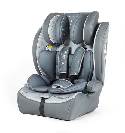 Tataway - Disney Children's Car Seat | I-Size R129 Safety Standard | Adjustable Headrest for Growth | Mickey, Minnie, Design | 76-150 cm, Polyester