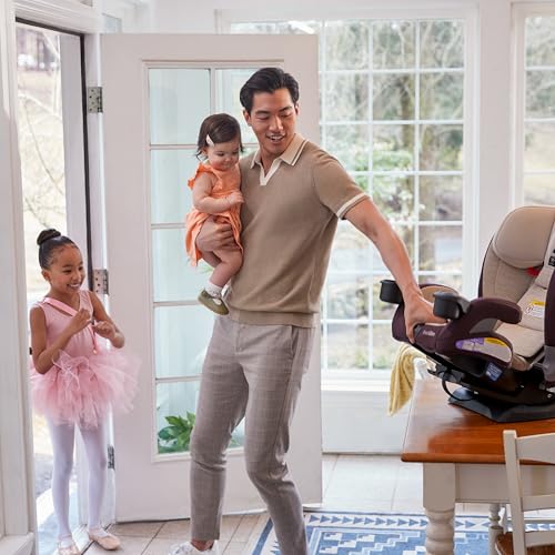 Safety 1st Everslim DLX All-in-One Convertible Car Seat, 4 Modes of use: Rear-Facing, Forward-Facing (22–65 lbs), Belt-Positioning Booster (40–100 lbs), Backless Booster (40–100 lbs), Dunes Edge