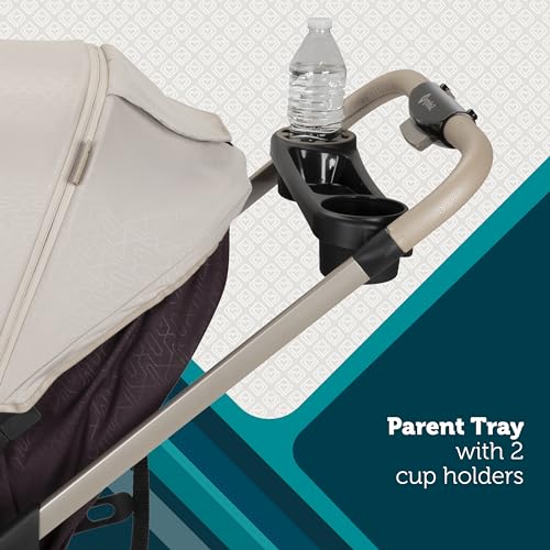 Safety 1st Deluxe Grow and Go Flex 8-in-1 Travel System, 4-35 lbs Weight Capacity, Dunes Edge