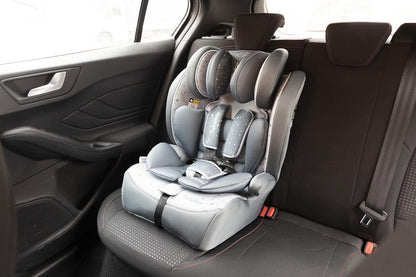 Tataway - Disney Children's Car Seat | I-Size R129 Safety Standard | Adjustable Headrest for Growth | Mickey, Minnie, Design | 76-150 cm, Polyester