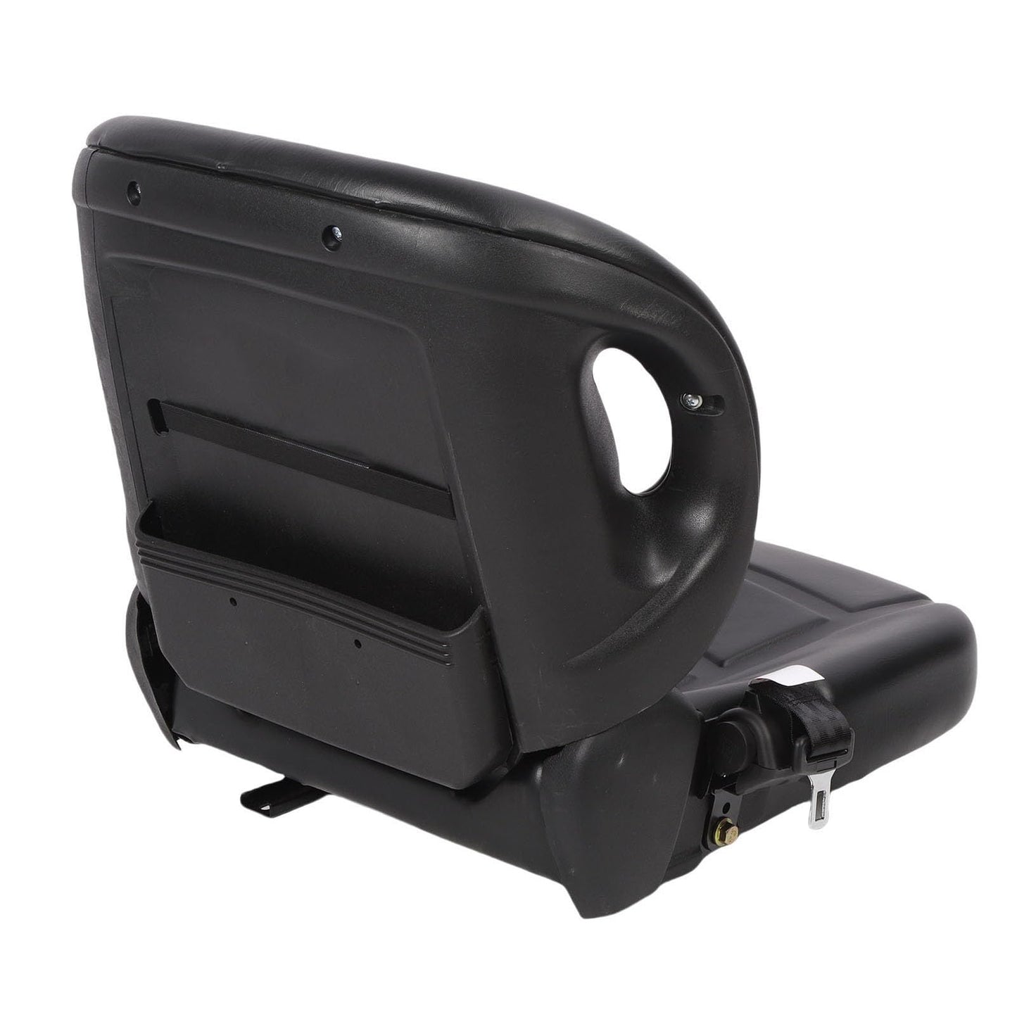 Hiraith 70-110° Adjustable Ergonomic Forklift Seats, Universal Tractor Seats with Safety Belt, G Sensor & Premium PVC Leather, Fits All Forklifts