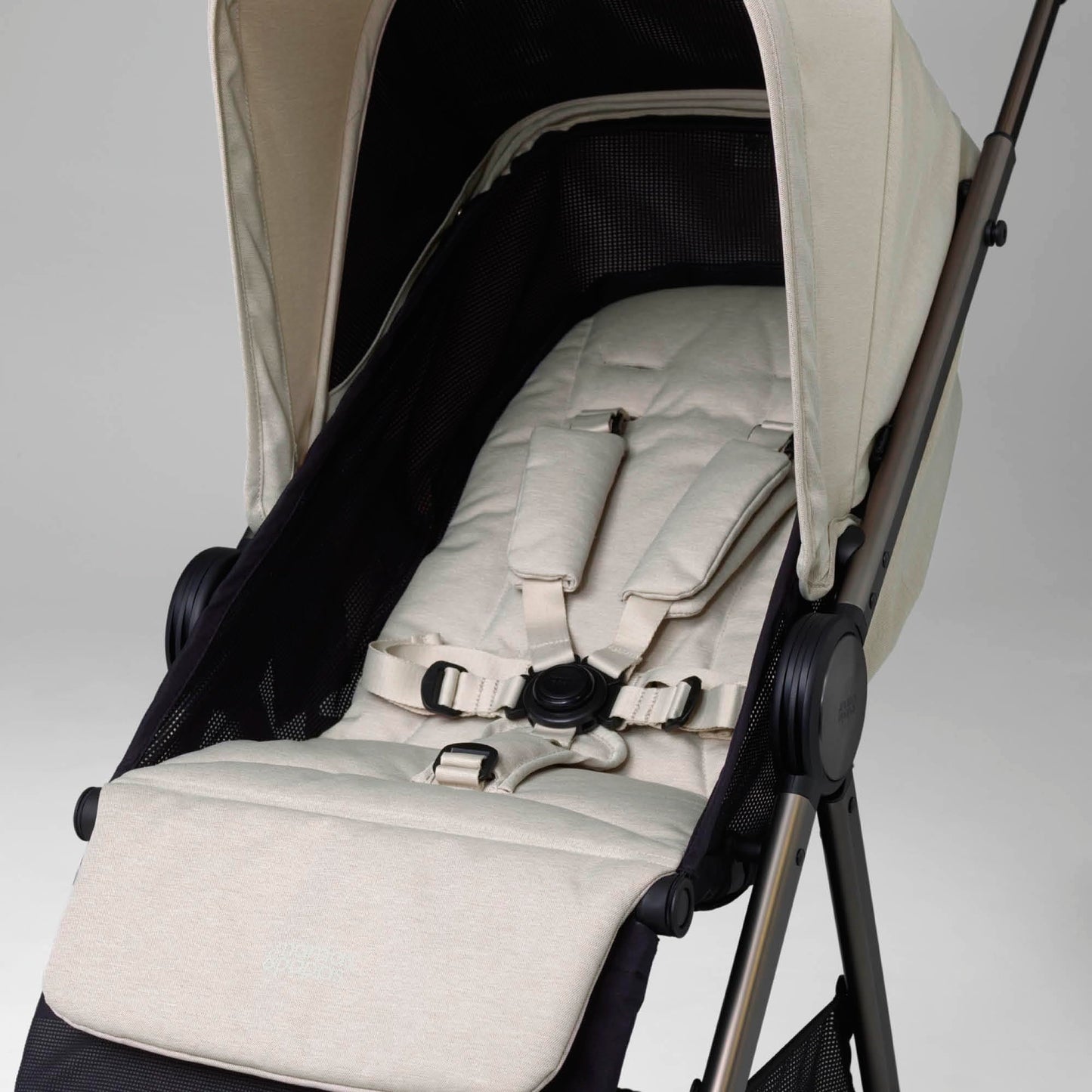 Mamas & Papas Libro, Lightweight Travel Stroller, Buggy, One Handed Fold, Compact Storage, Lie-Flat Seat, Newborn to 4 Years, Morell