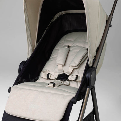 Mamas & Papas Libro, Lightweight Travel Stroller, Buggy, One Handed Fold, Compact Storage, Lie-Flat Seat, Newborn to 4 Years, Morell