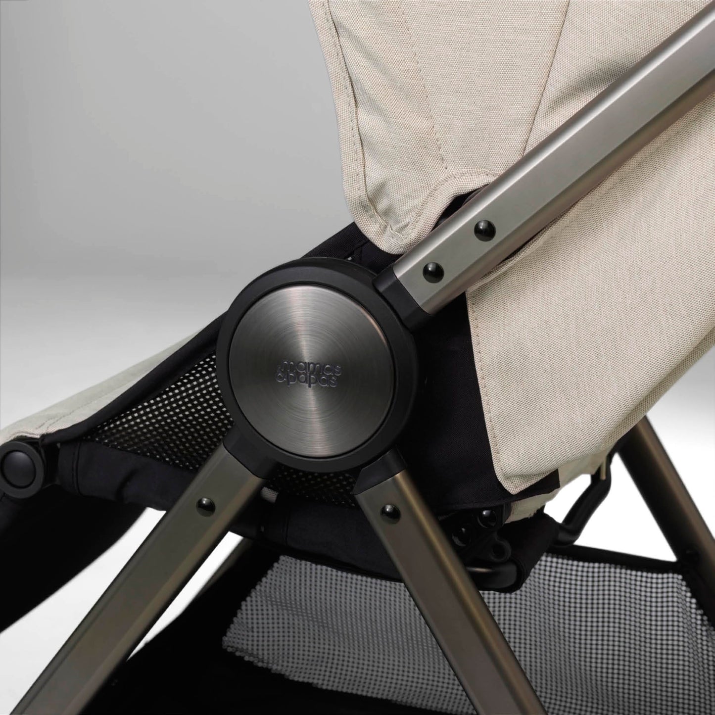 Mamas & Papas Libro, Lightweight Travel Stroller, Buggy, One Handed Fold, Compact Storage, Lie-Flat Seat, Newborn to 4 Years, Morell