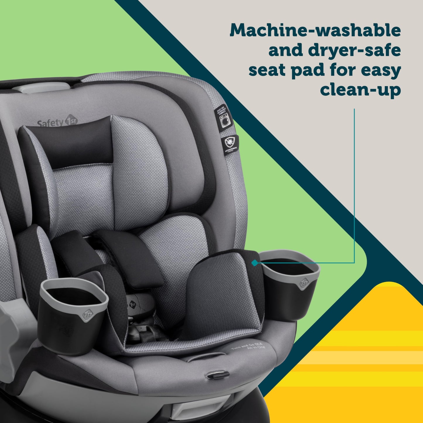 Safety 1st Turn and Go DLX 360° Rotating Convertible Car Seat in Dunes Edge